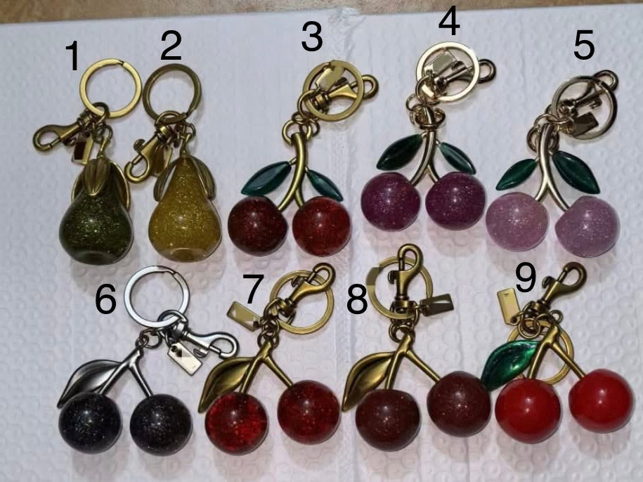 Cherry Bag Charm
