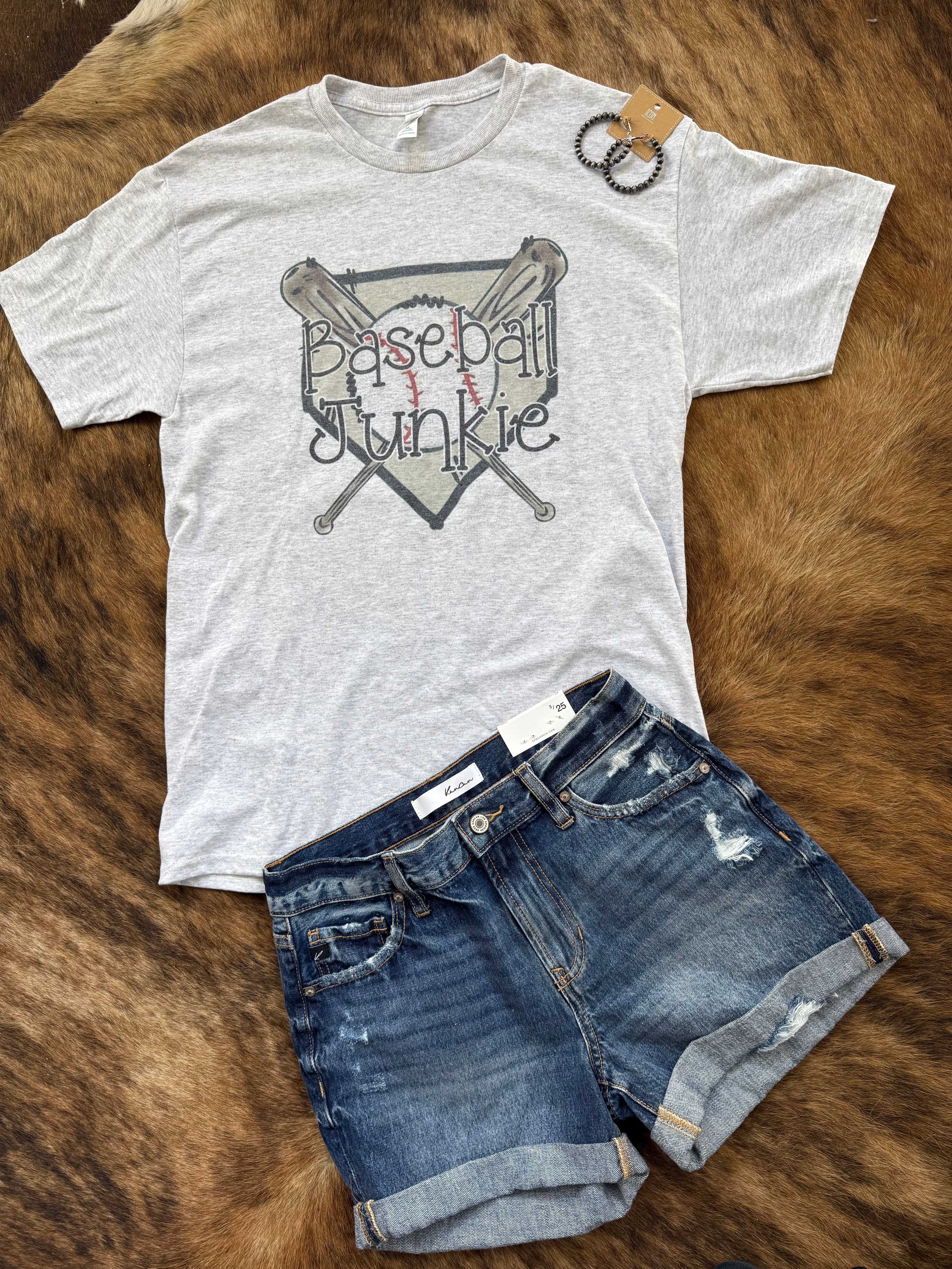 Baseball Junkie Tee