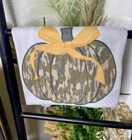 Camo Pumpkin Tee