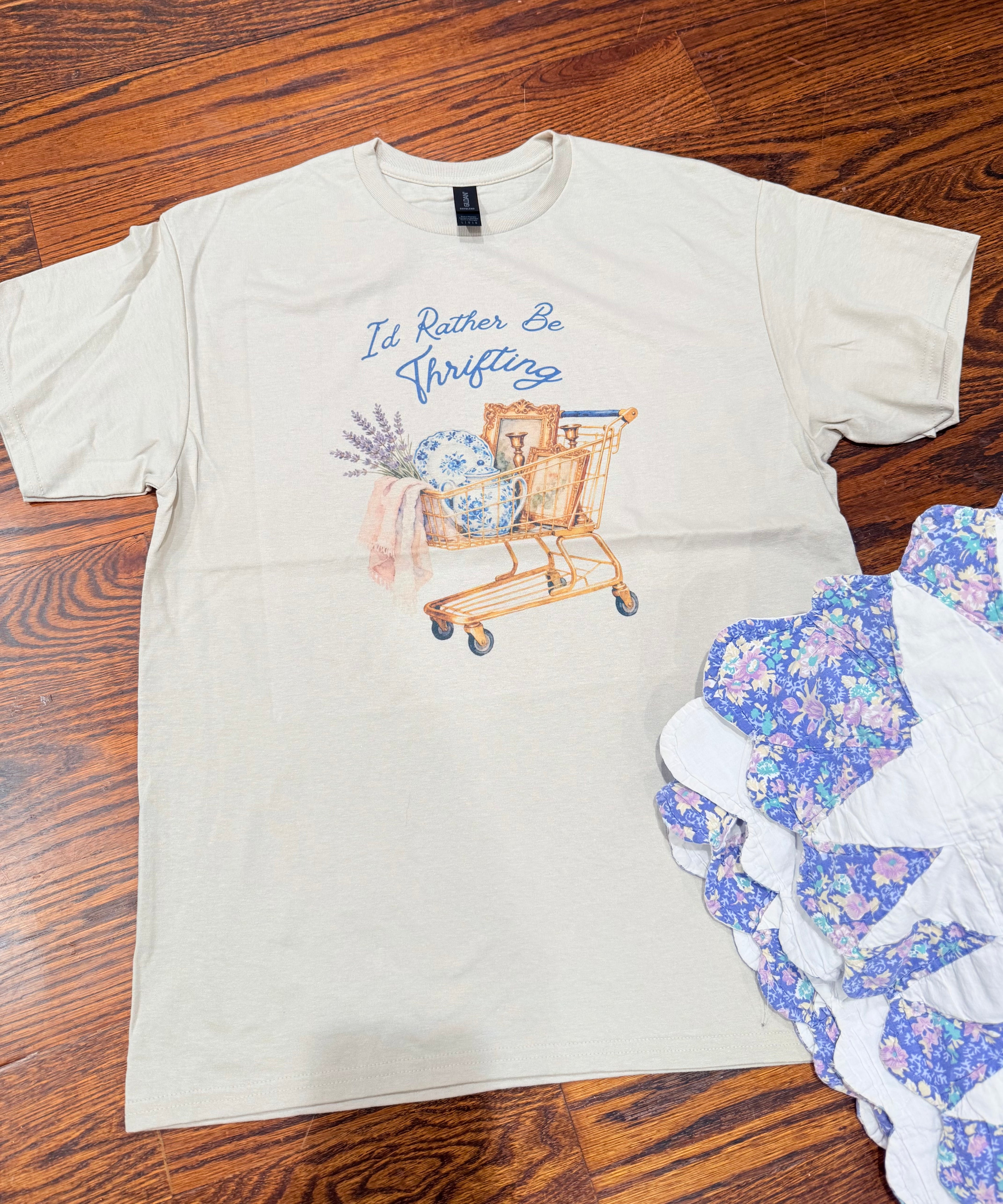 I’d Rather Be Thrifting Tee