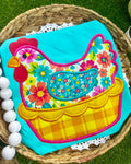 Floral Chicken Tee (DTF)