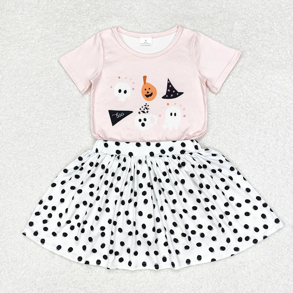 Halloween Pumpkin Skort Outfit