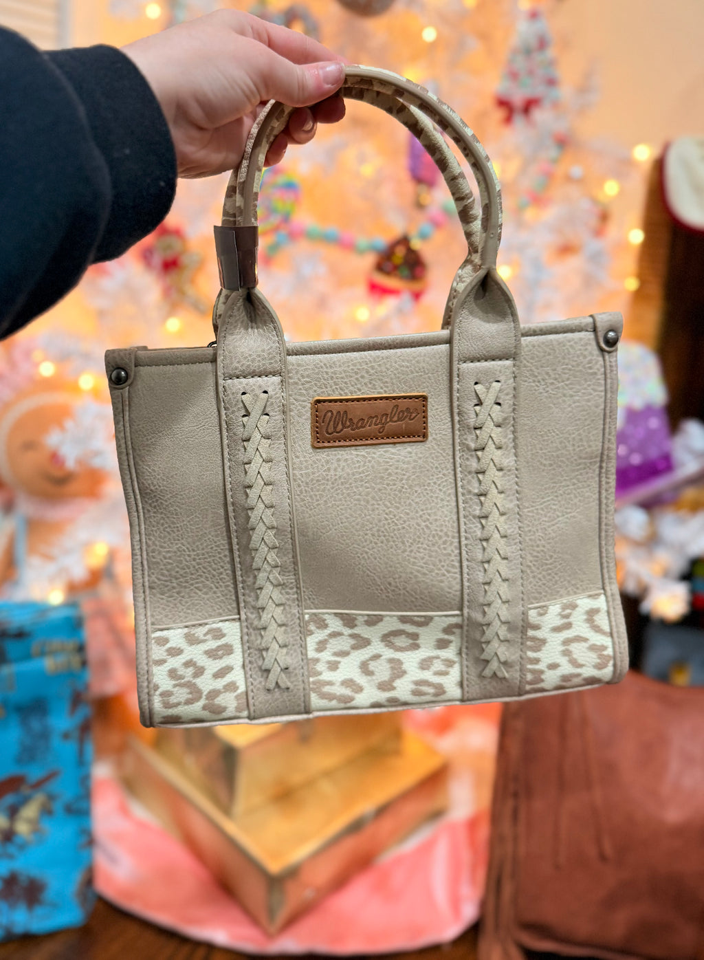 Leopard Wrangler Crossbody