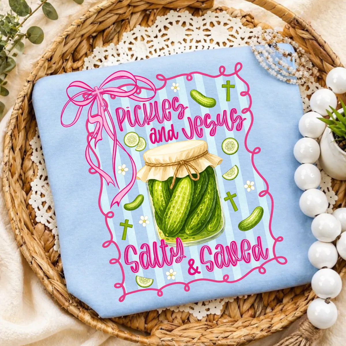 Pickles & Jesus Tee (DTF)