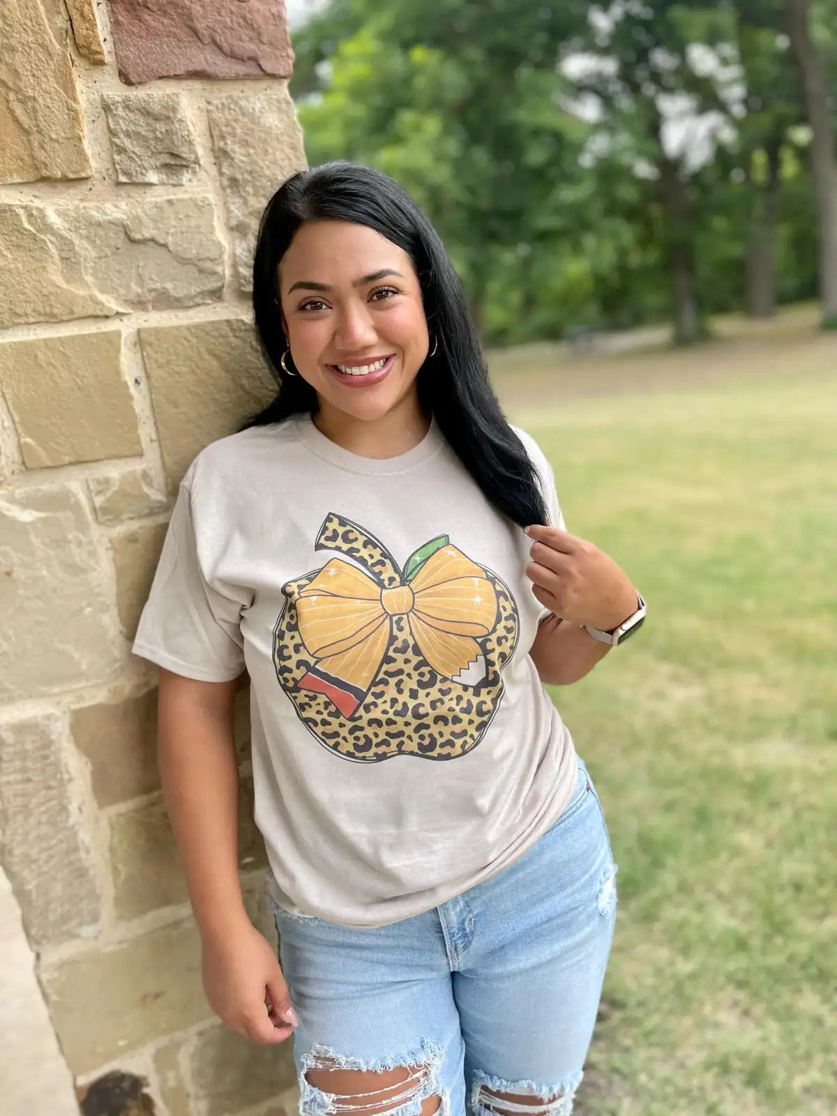 Leopard Pencil Tee