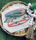 American Flag Bass Tee