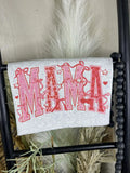 Pink & Red Mama Tee