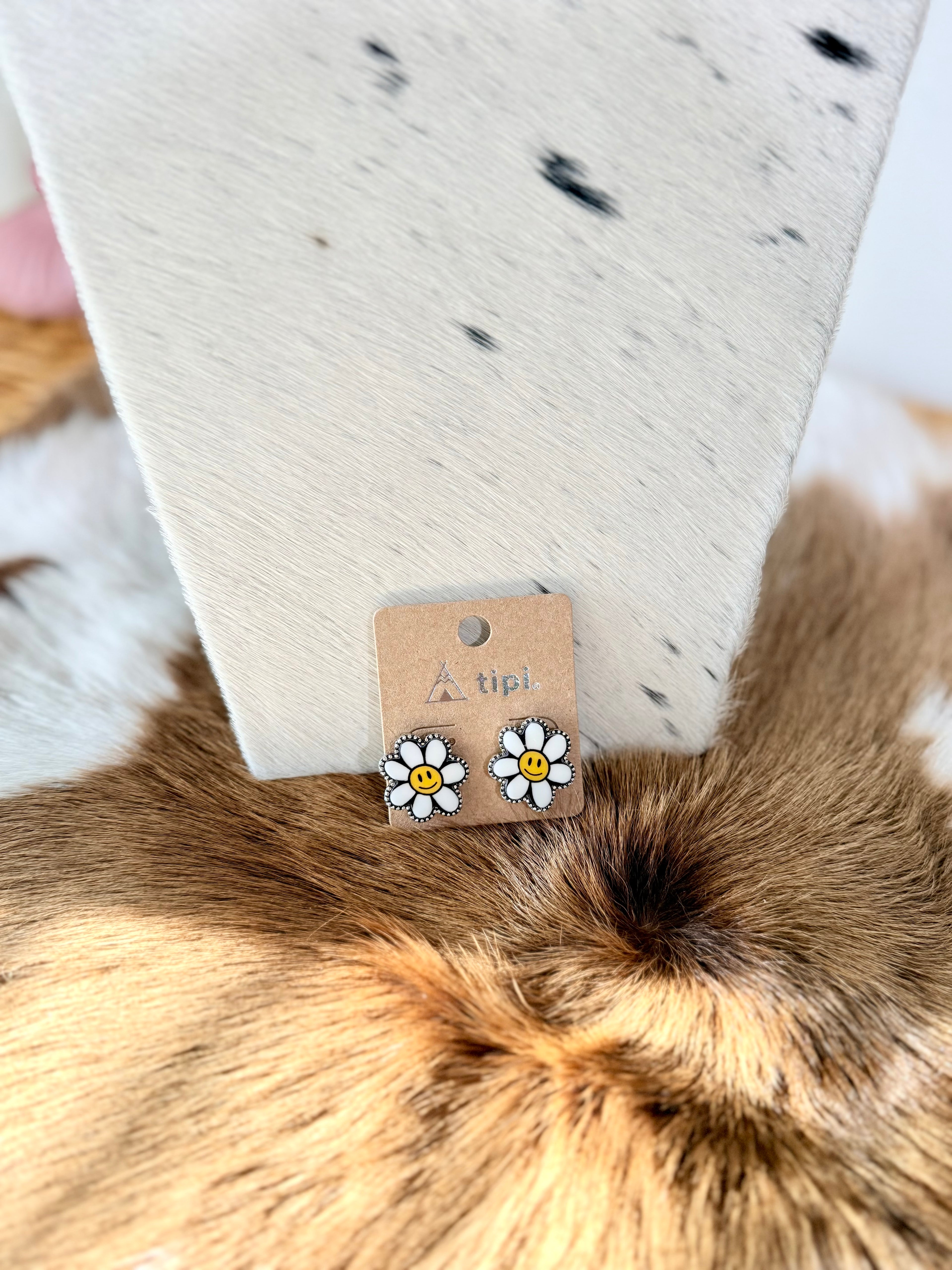 Flower Stud Earrings