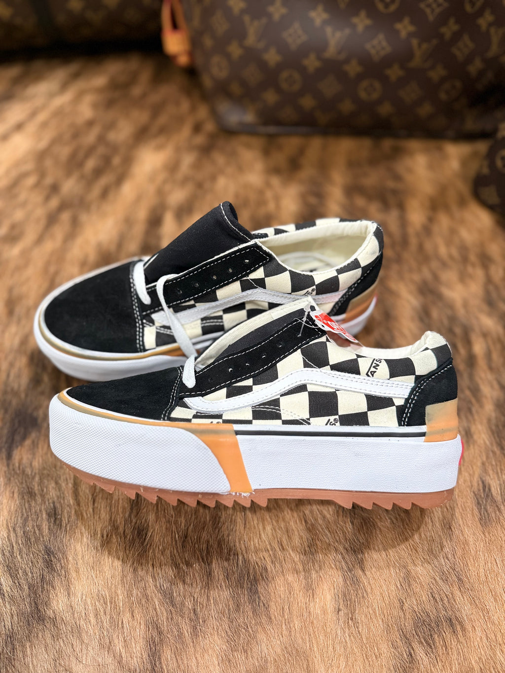 Platform Checkered Shoes **PRE ORDER**