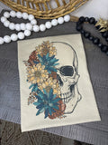 Floral Skull Tee