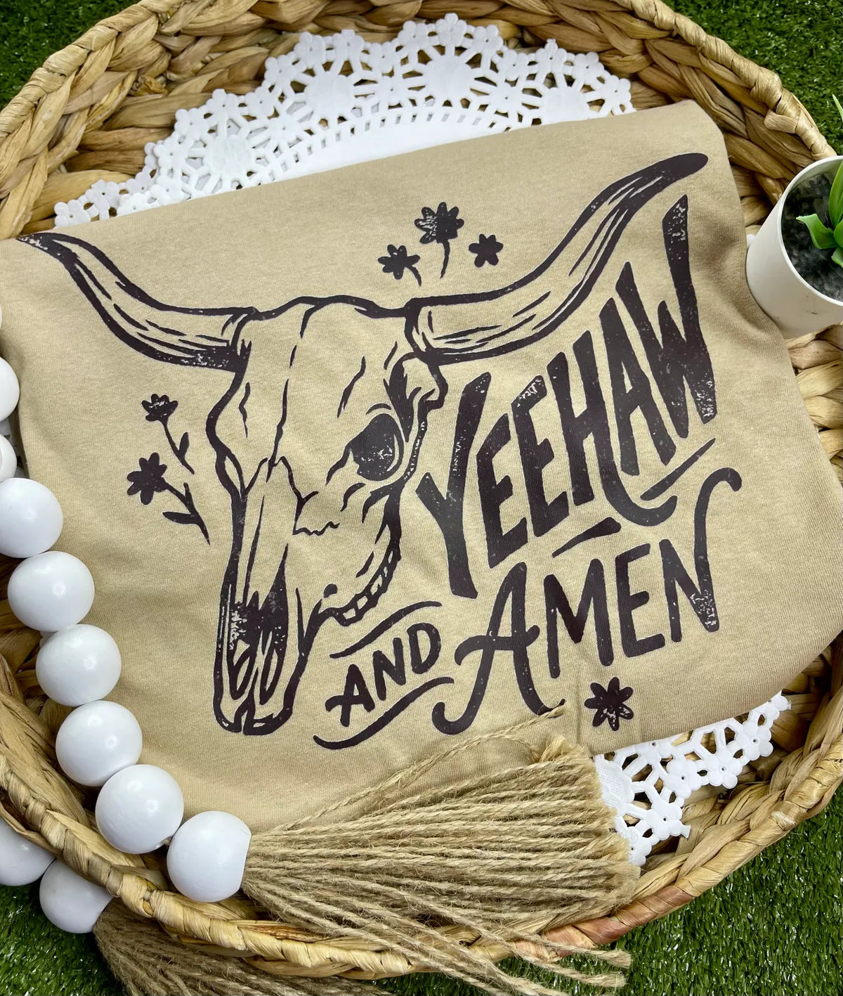 Yeehaw & Amen Tee (DTF)