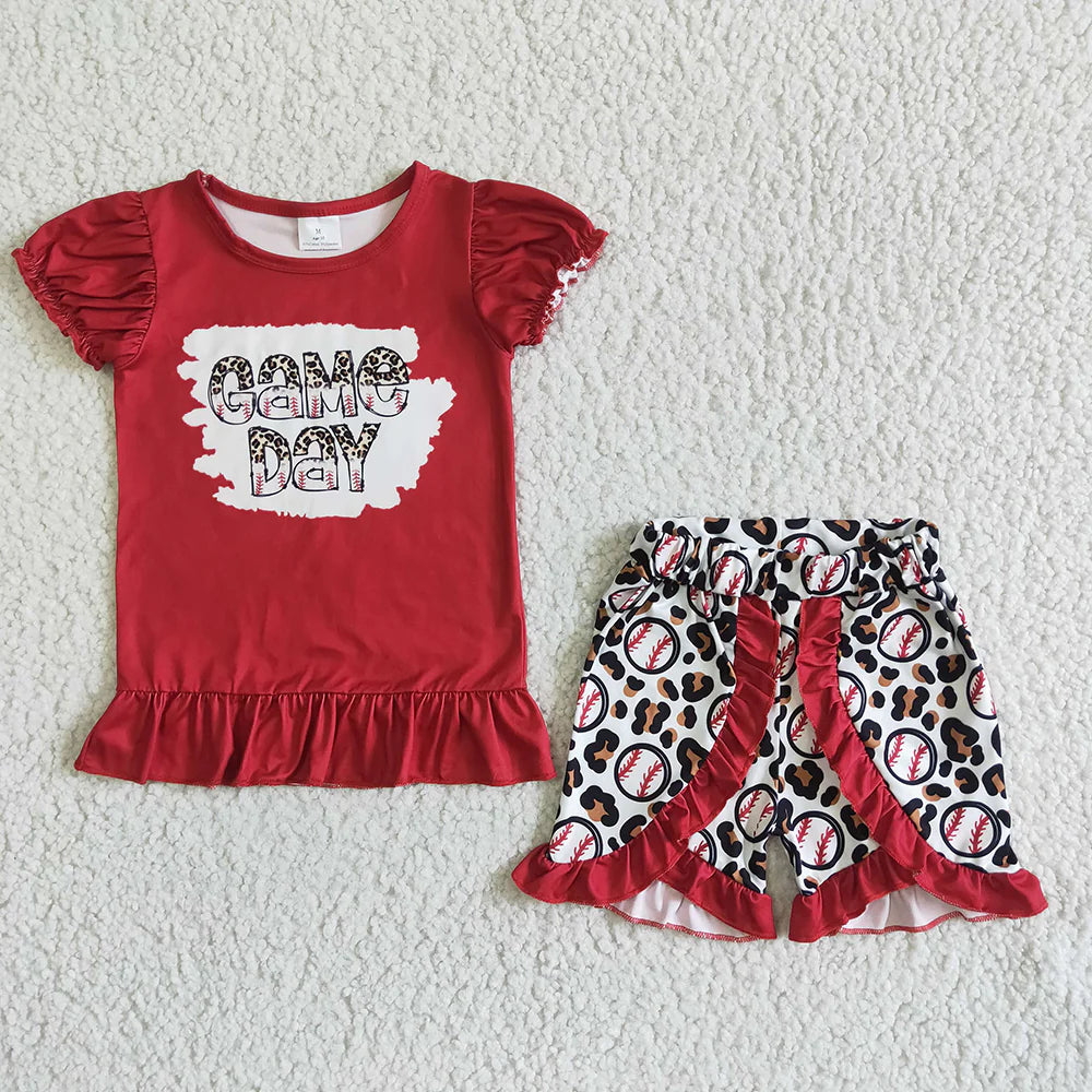 Game Day Shorts Set **PRE ORDER**