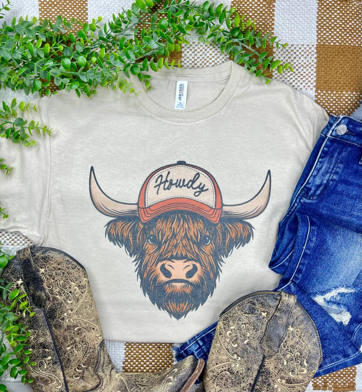 Howdy Highland Tee