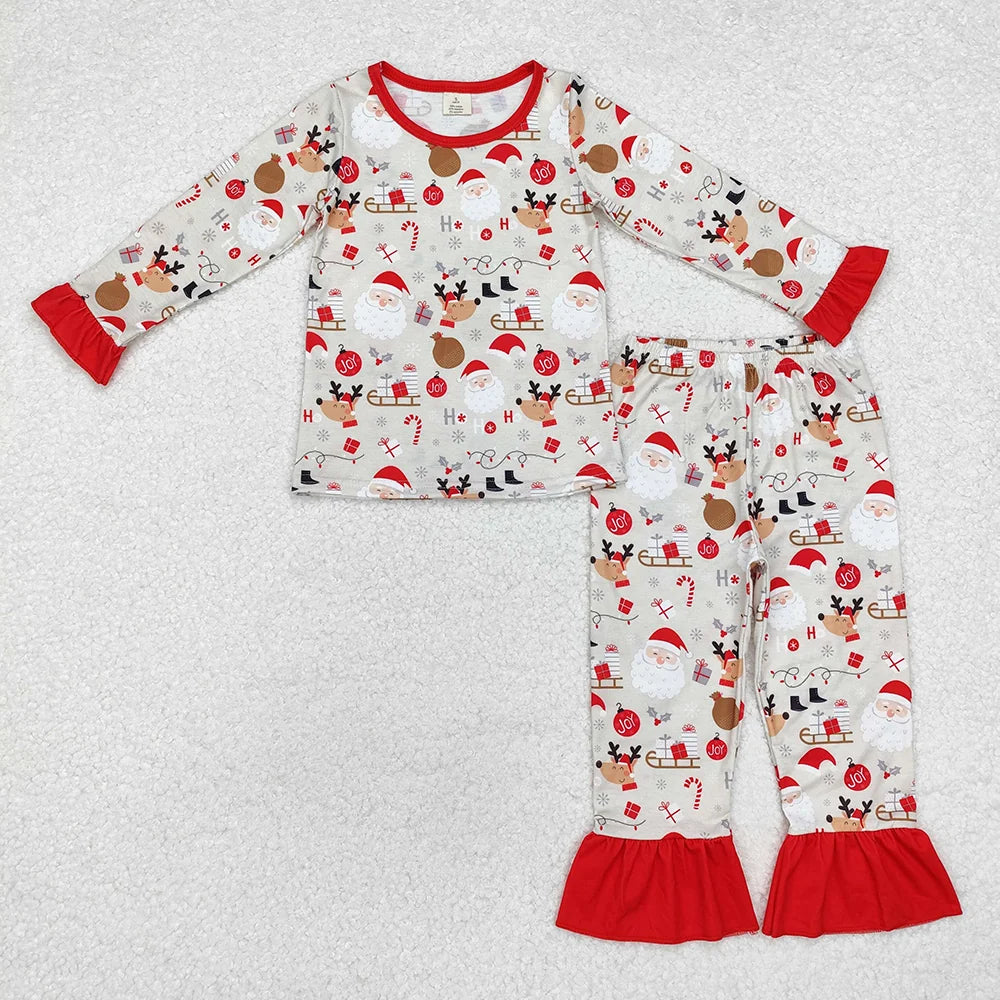 Santa Bamboo PJ Set **PRE ORDER**