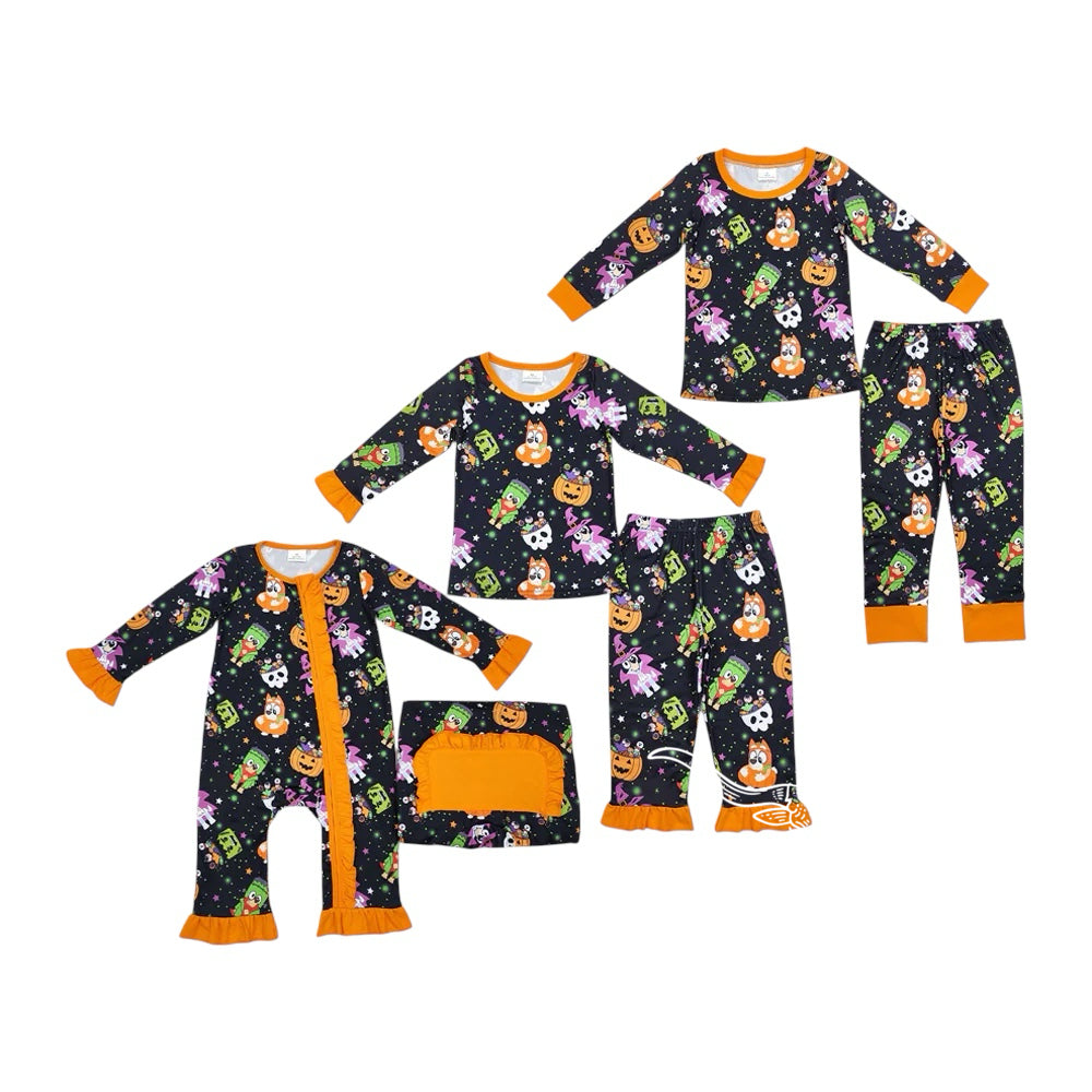 Blue Dog Halloween PJs