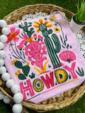 Howdy Cactus Tee (DTF)