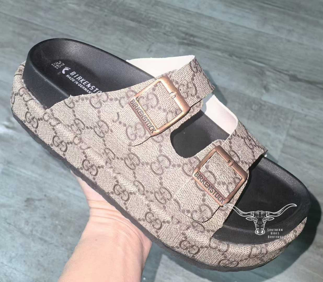 Boujee Platform Buckle Sandals **PRE ORDER**