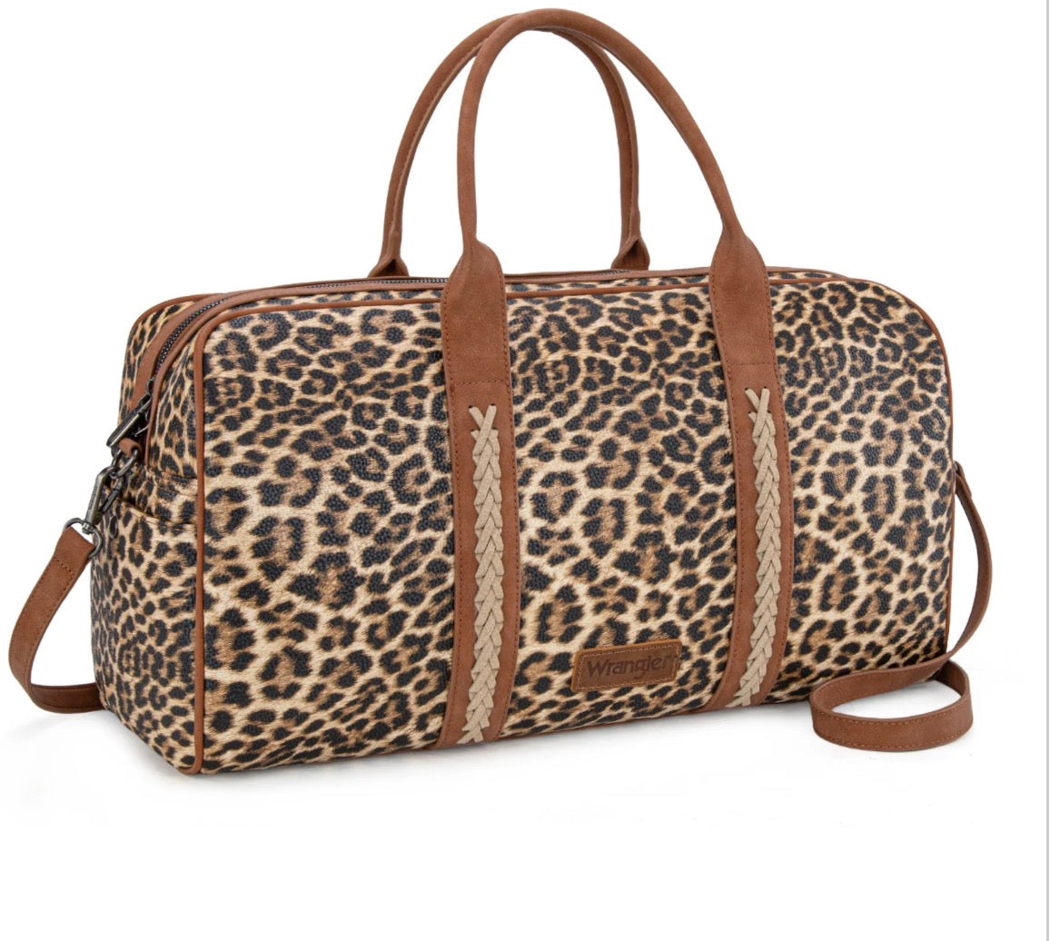 Leopard Wrangler Duffle