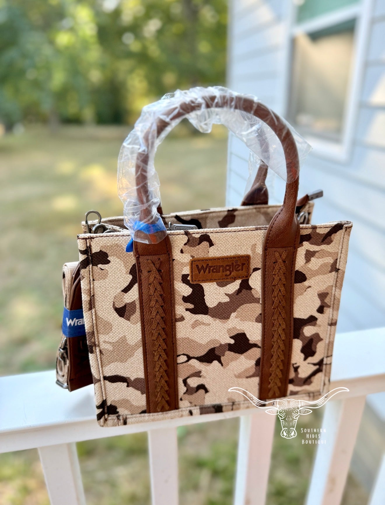 Camo Wrangler Crossbody Bags