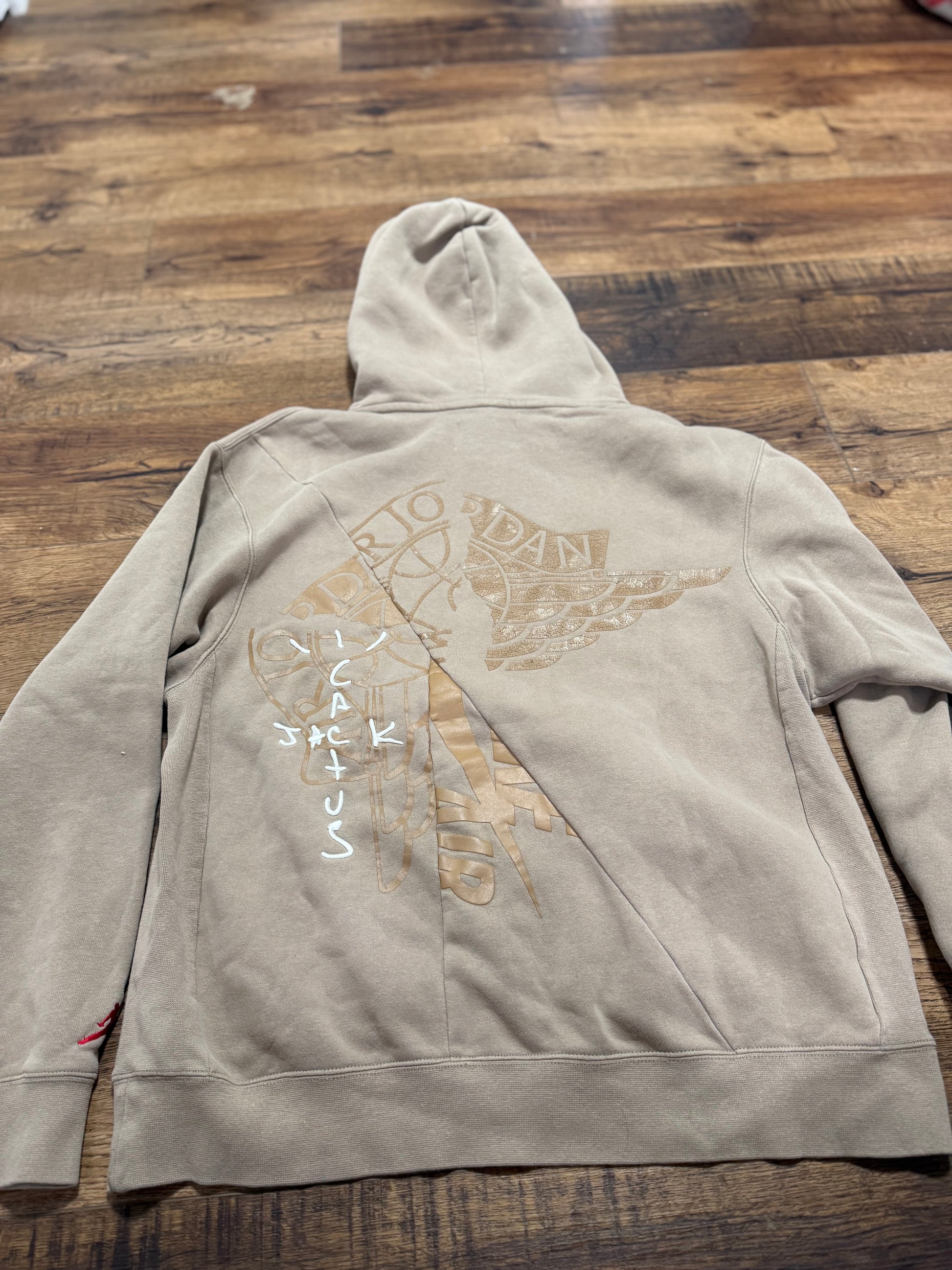 Air Jordan + Cactus Jack Hoodie Size Lg