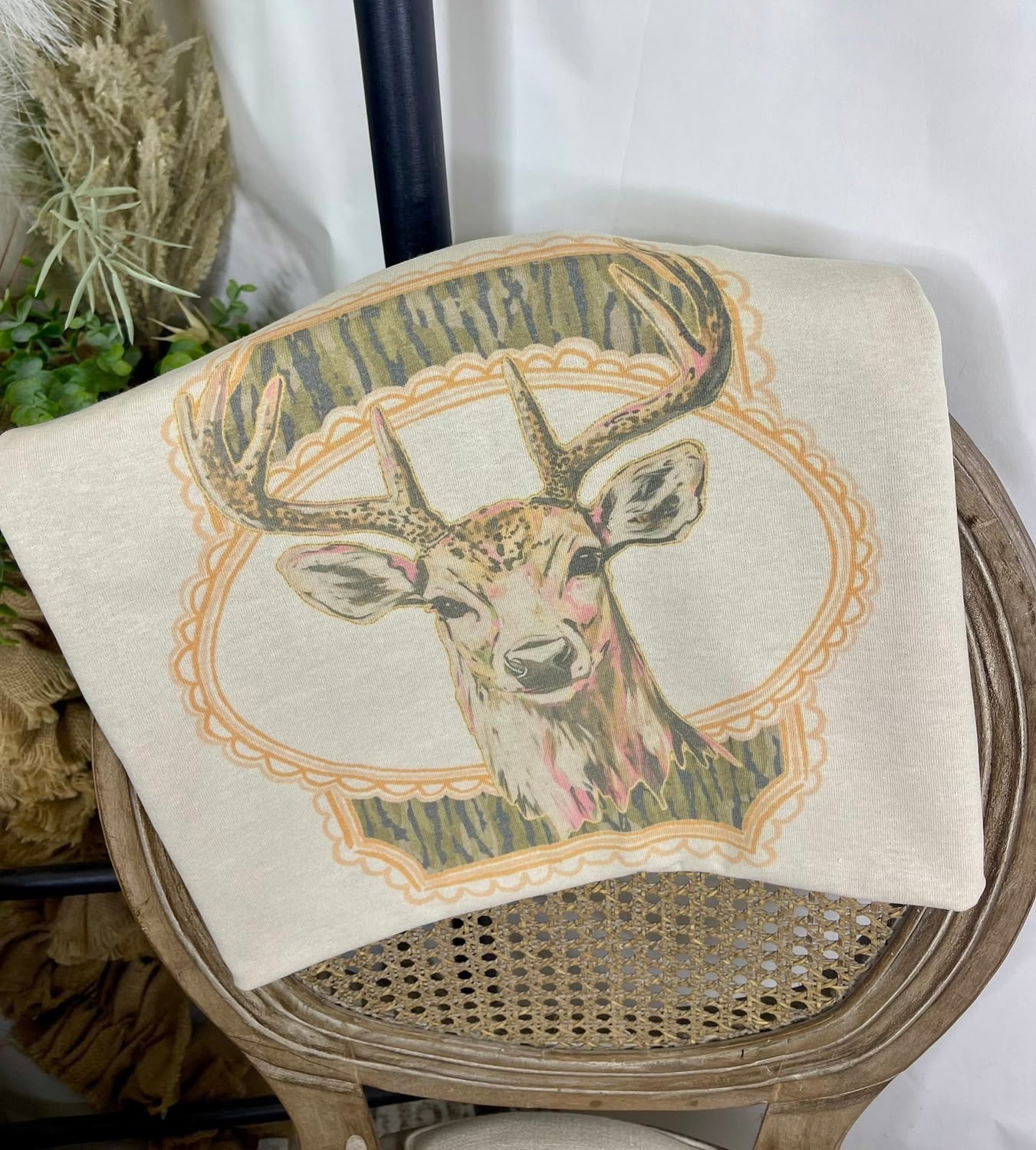 Camo Deer Tee