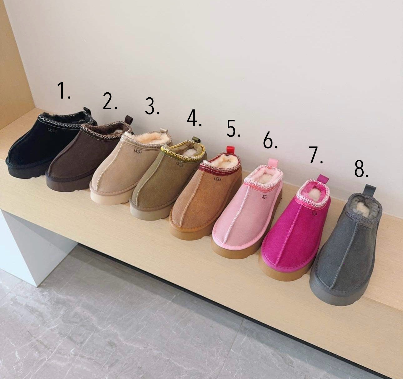 Tasman Platform Slippers **PRE ORDER**