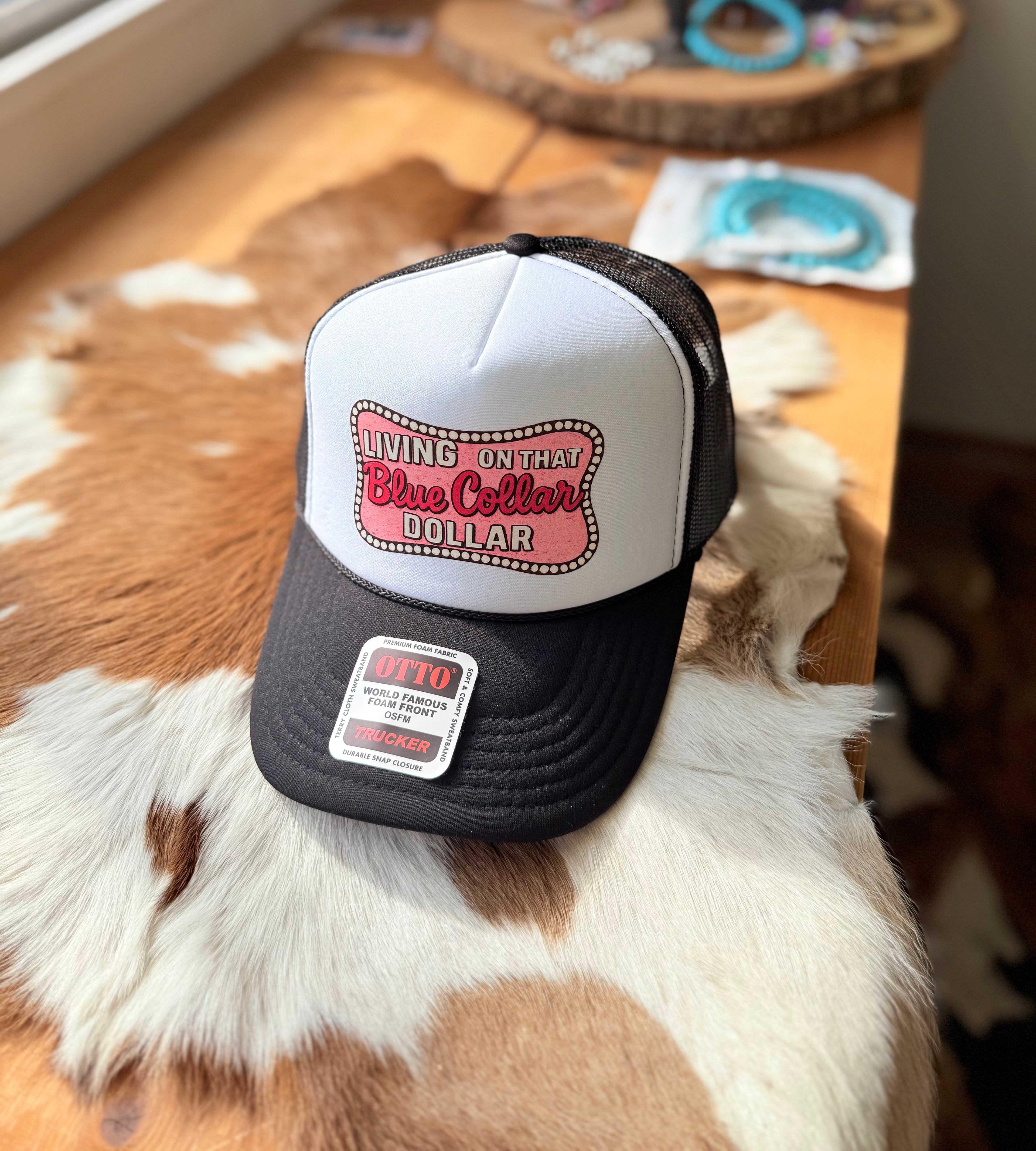 Blue Collar Dollar Hat