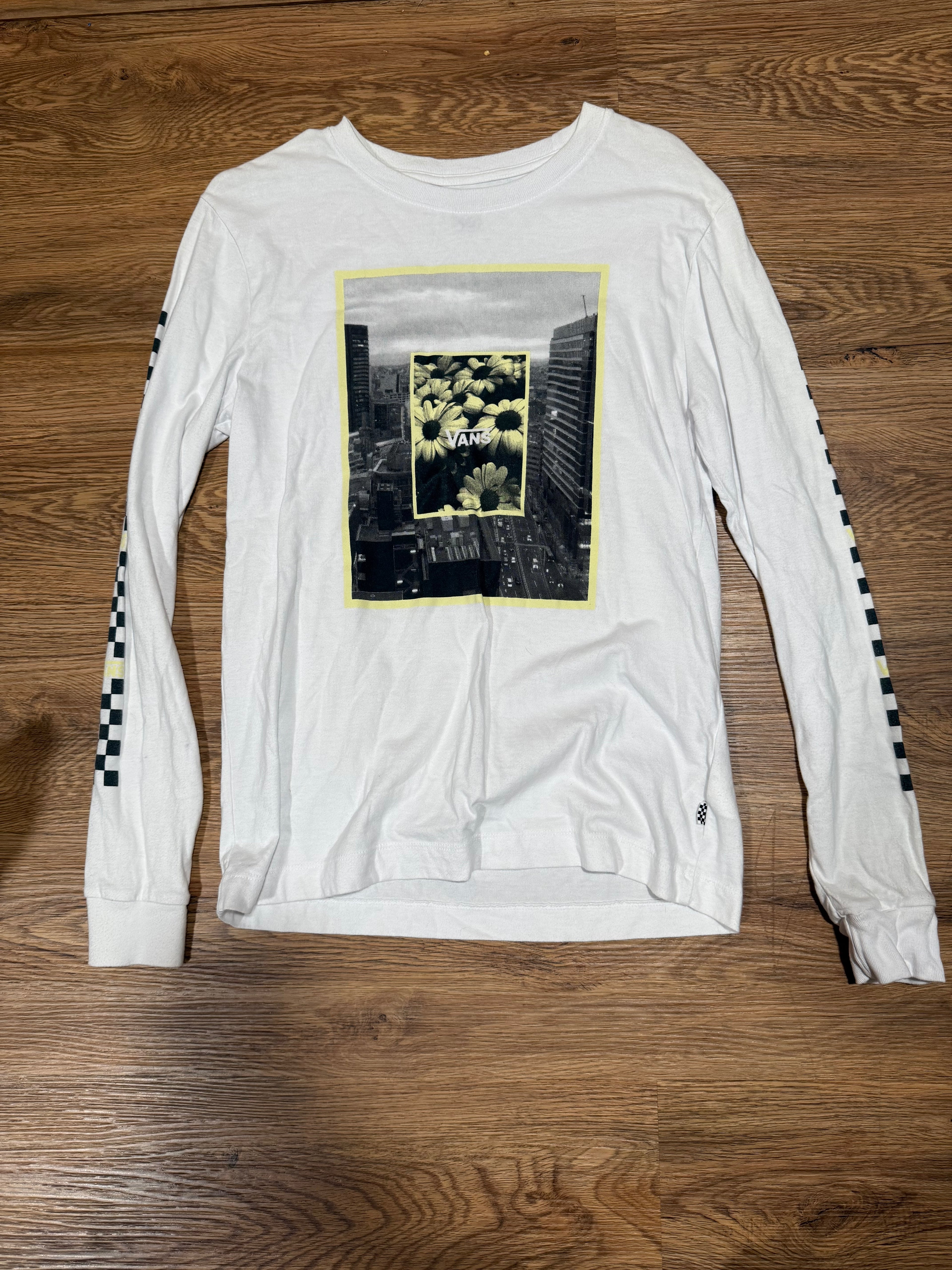 Vans Long Sleeve Tee Size Small