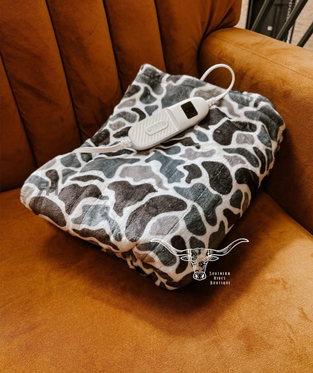 Camo Heated Blanket **PRE ORDER**