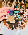 Highland Cow Keychain **PRE ORDER**