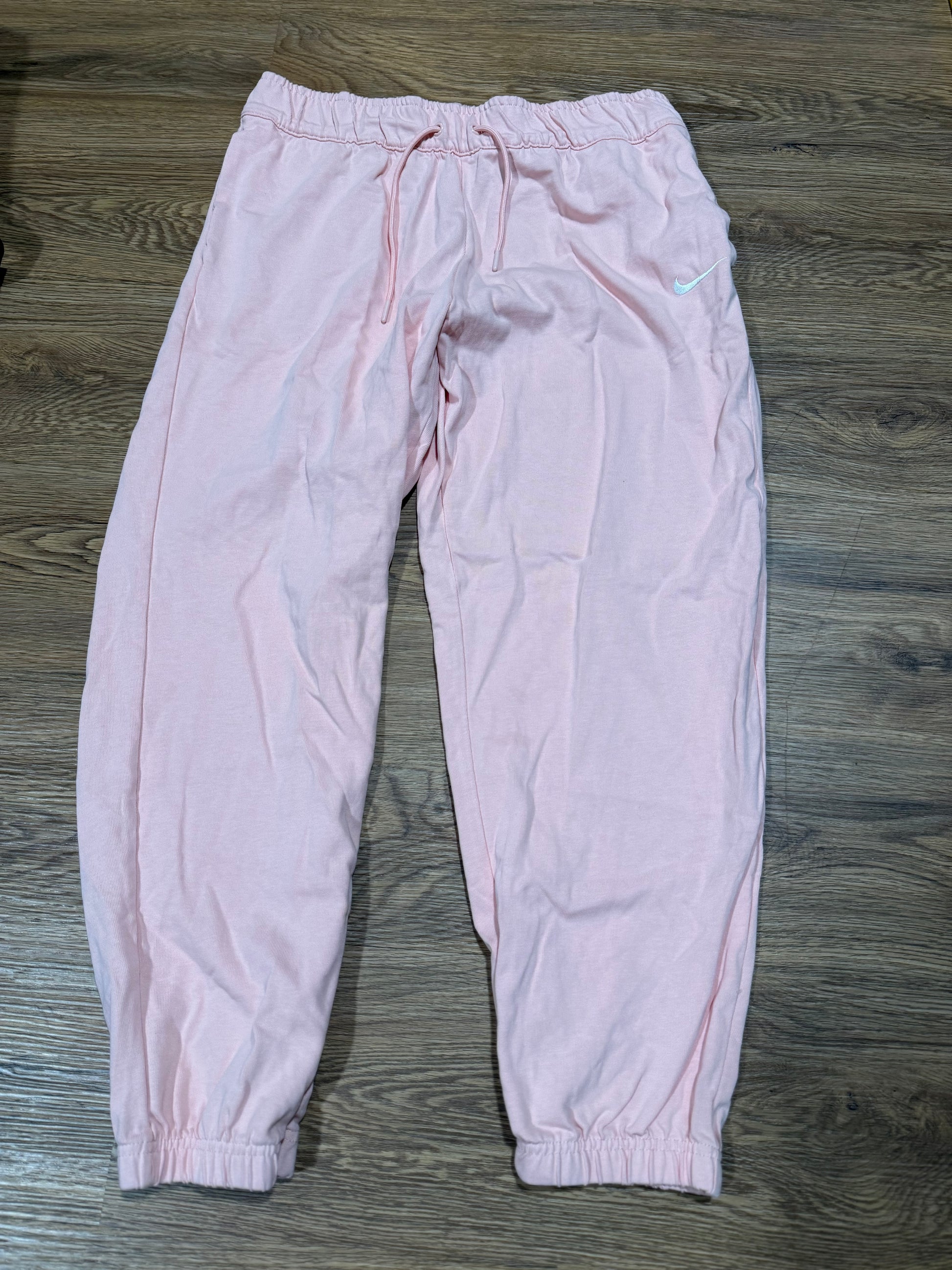 Pale Pink Nike Joggers Size Large