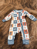 Western Checkered Footie