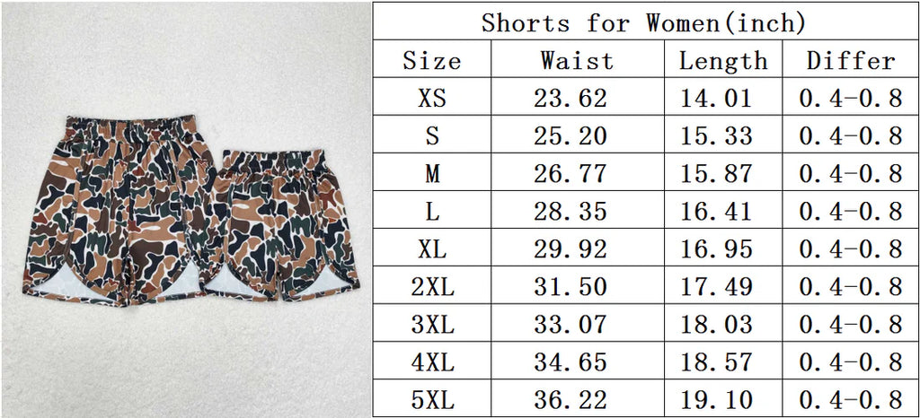 Women’s Camo Shorts