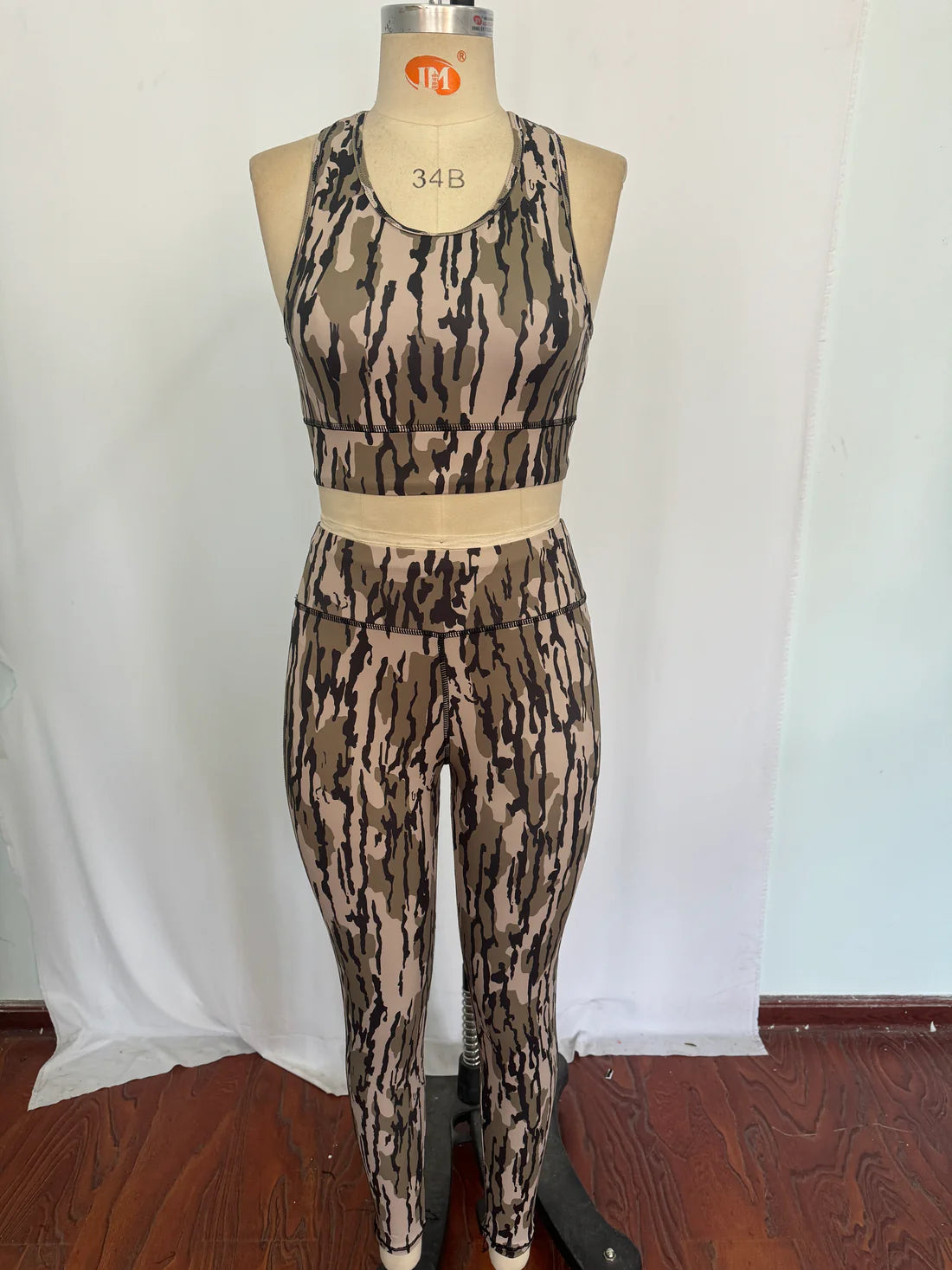 Bottomland Camo Workout Set