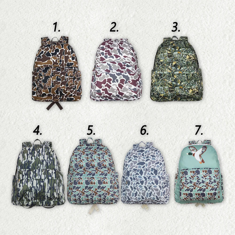 Camo Backpack Bags