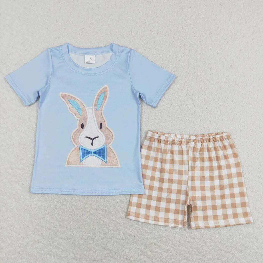 Easter Rabbit Shorts Set