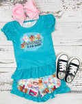 Adventure Is Out There Shorts Set