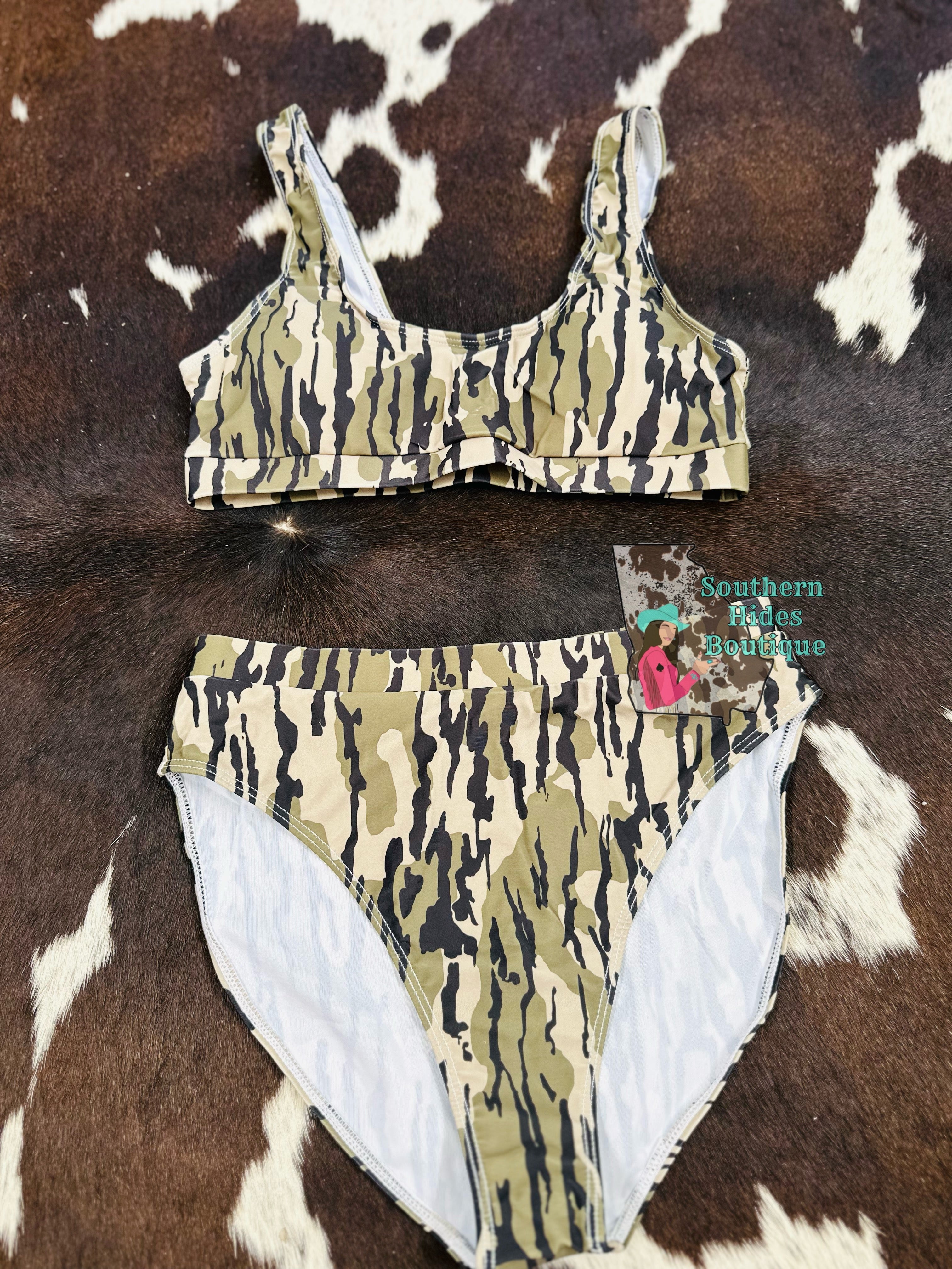 Women’s Old Camo Swim **PRE ORDER**