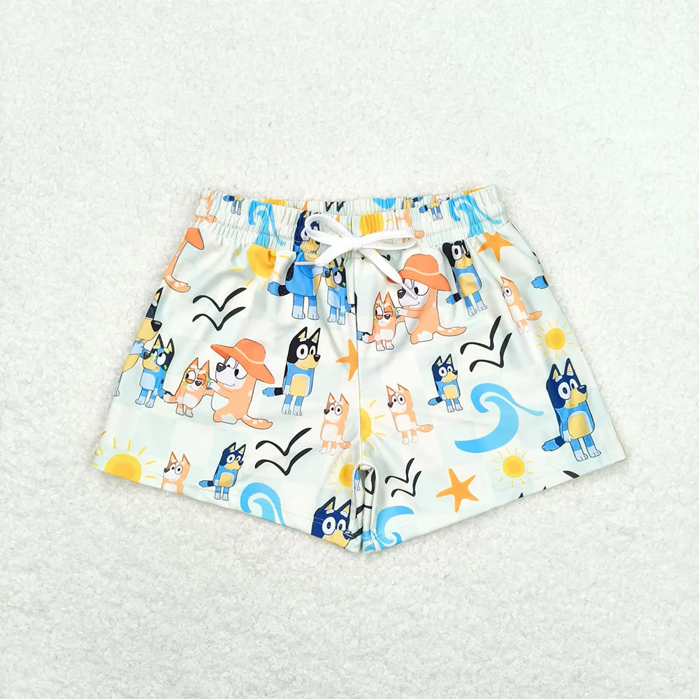 Blue Dog Boy’s Swim Trunks **PRE ORDER**