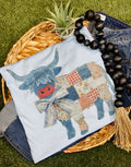 Patchwork Highland Tee
