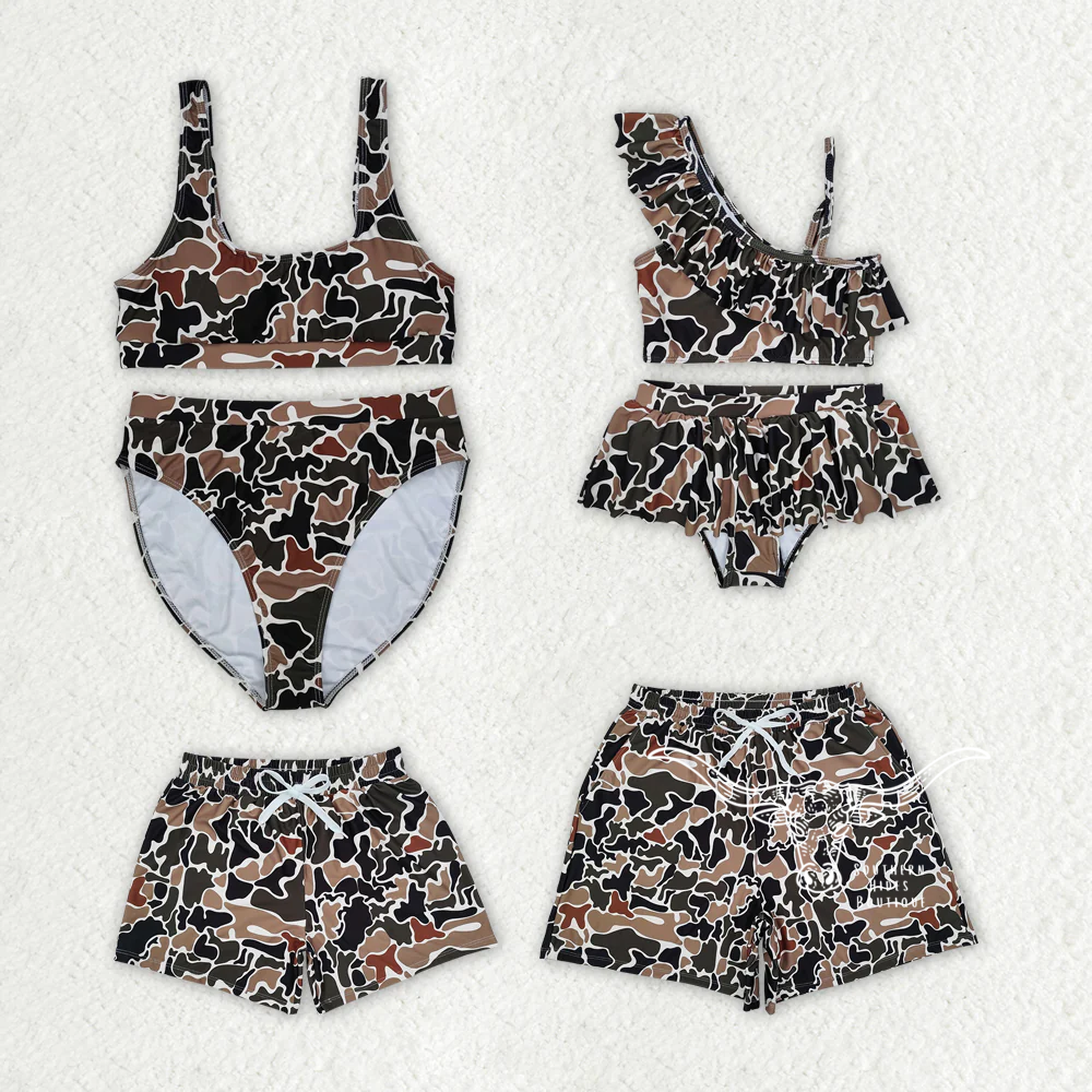 Camo Family Swim Duck Camo