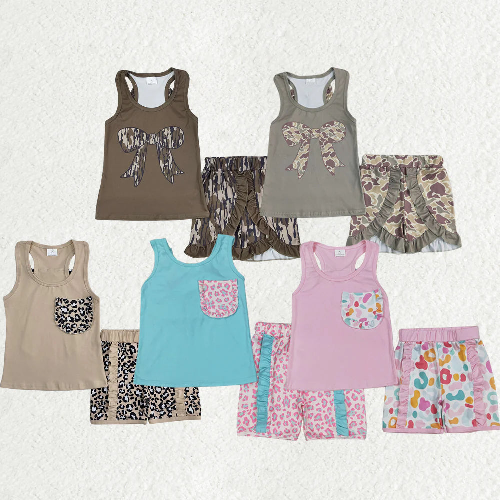 Girl’s Summer Tank Sets