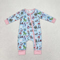Pink Cartoon Footie