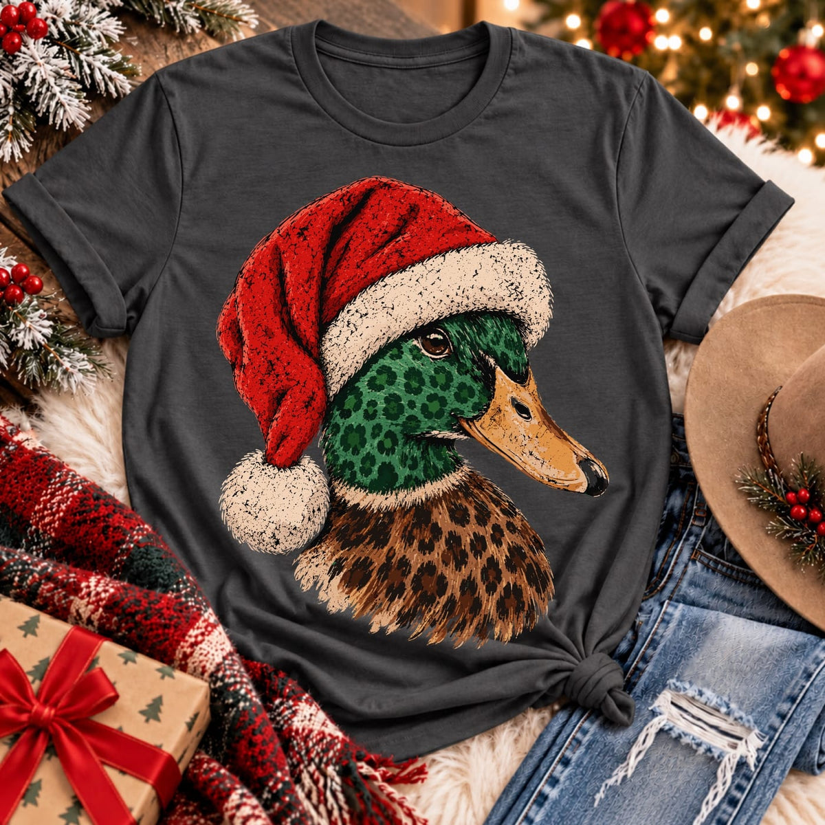 Christmas Duck Tee (DTF)