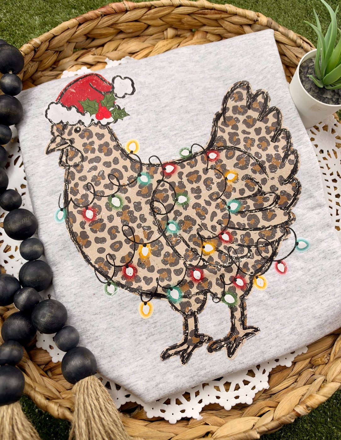 Christmas Chicken Tee (DTF)