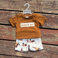 Daddy’s Boy Embroidered Shorts Set