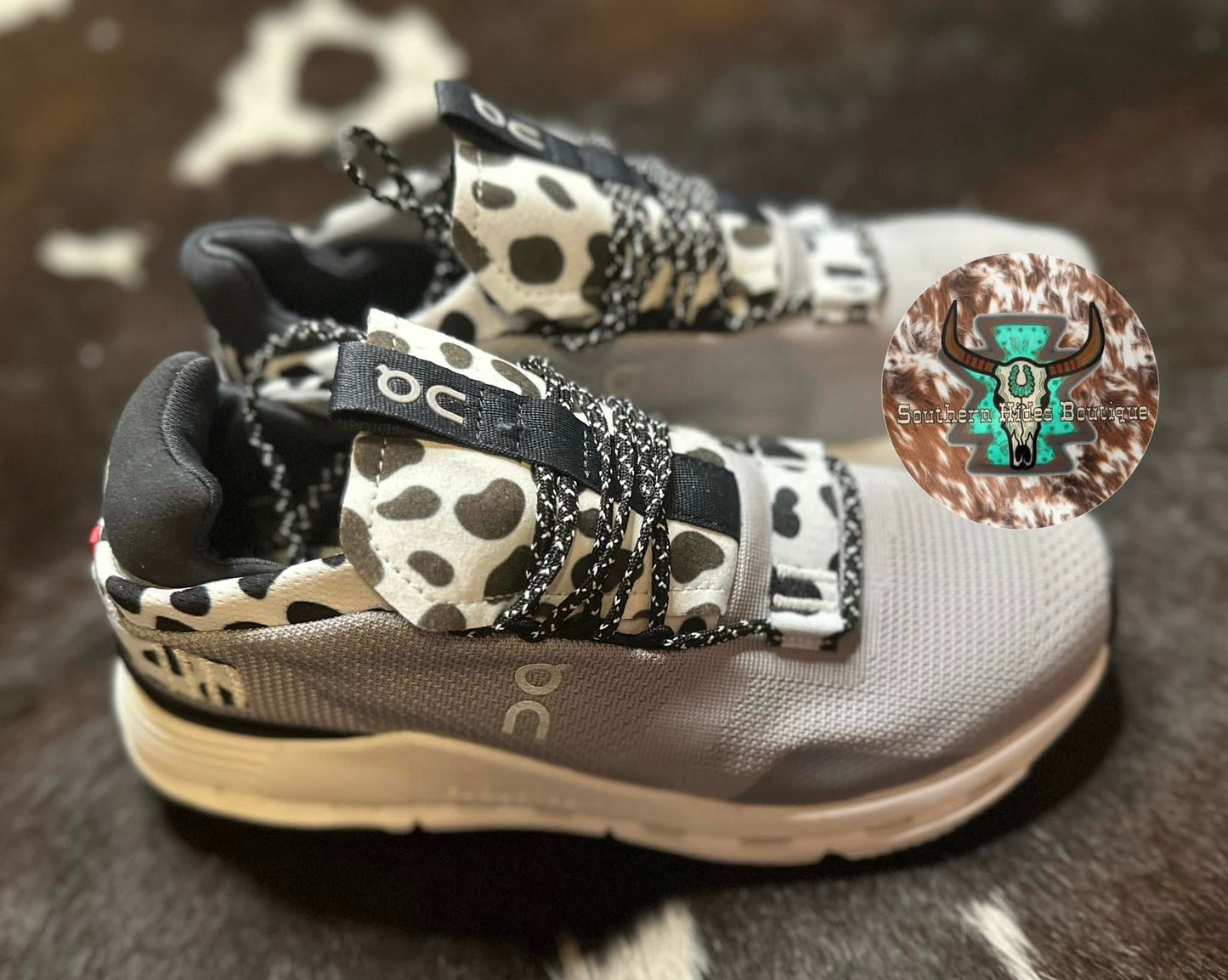 Cow Print OC Sneakers **PRE ORDER**