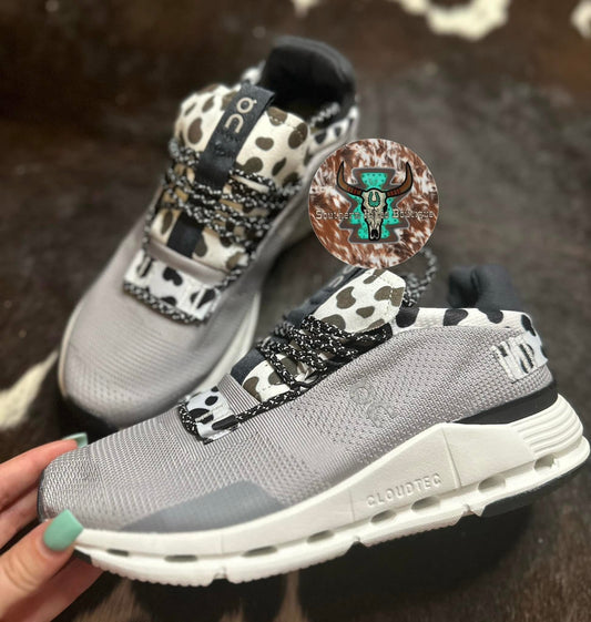 Cow Print OC Sneakers **PRE ORDER**