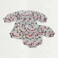 Embroidered Christmas Dress