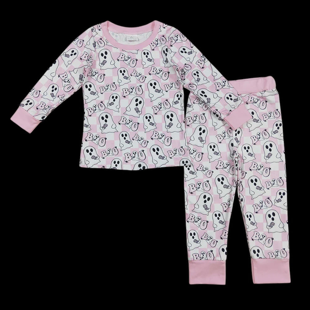 Checkered Boo PJs